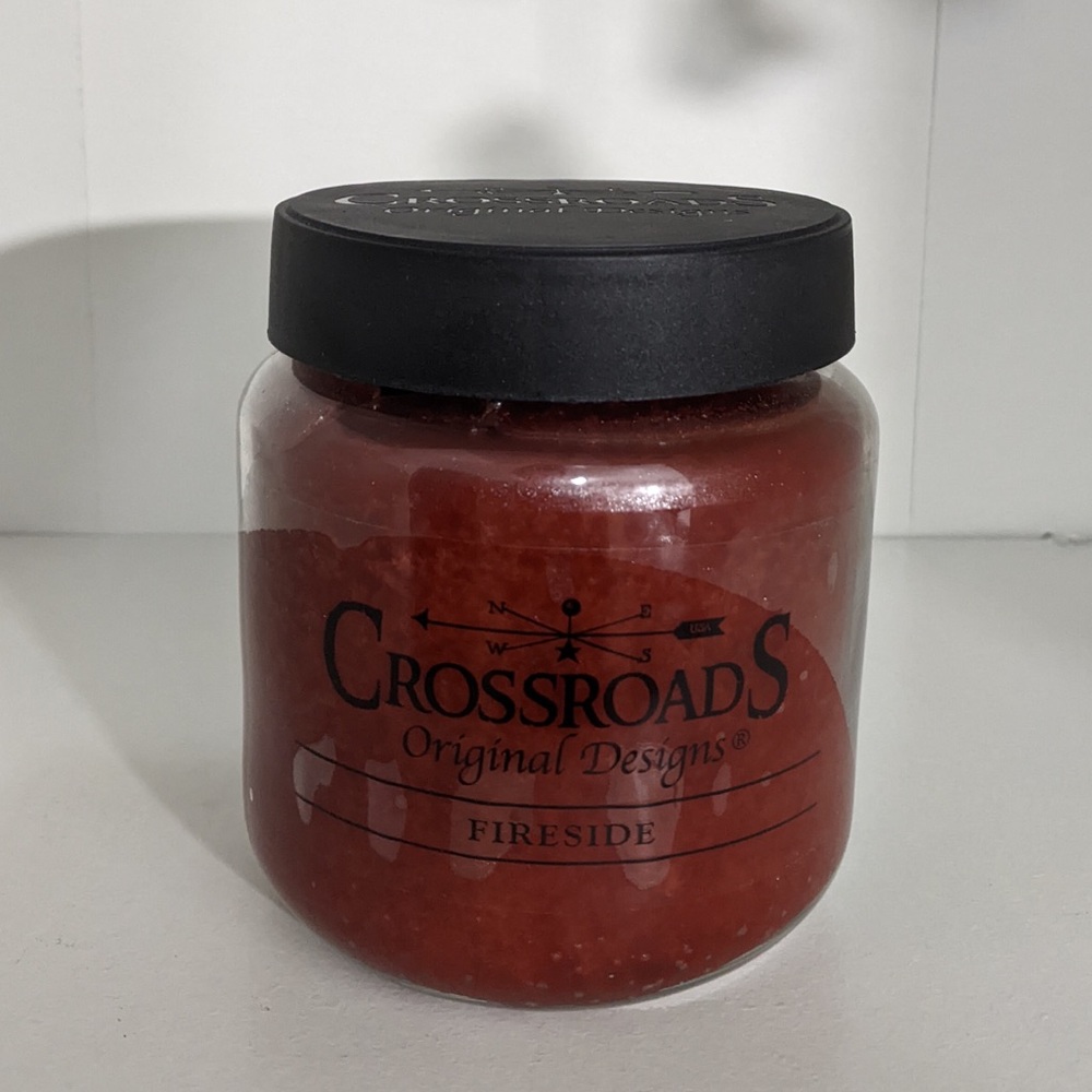 Crossroads Candles Fireside 16 oz Jar Candle
